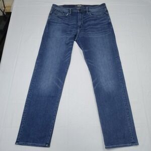 Revtown Automatic Decade Denim Jeans Men's 36x32 Med Wash Stretch Straight Leg